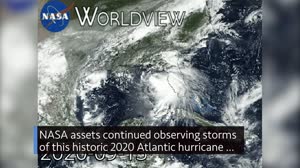 Observing a Record Atlantic Storm Season from Space on This Week @NASA September 18, 2020